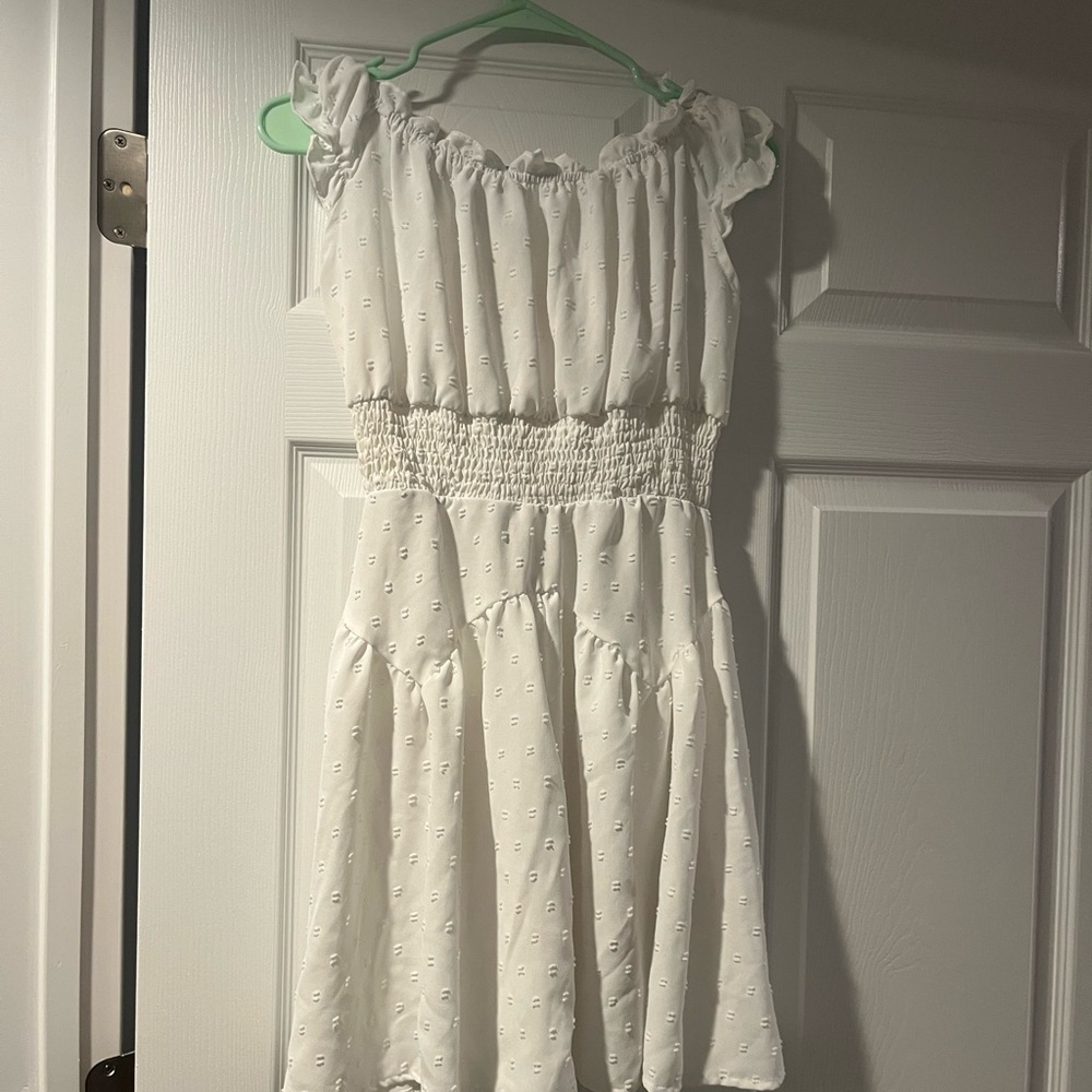 Charming White Dress